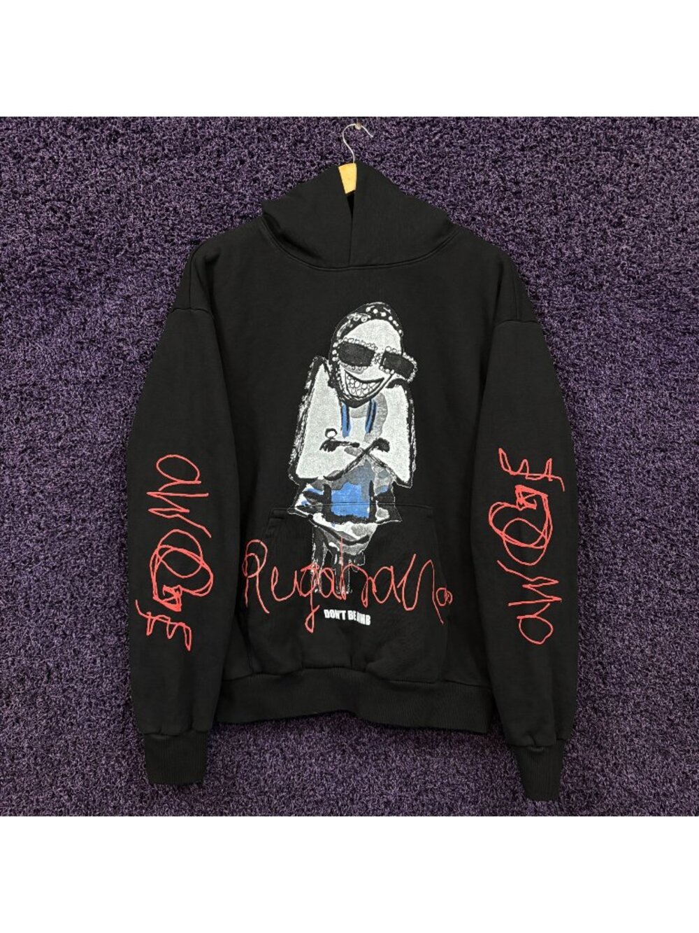 Asap Rocky Don't Do Be Dumb Tour Rap Hoodie Size Medium
